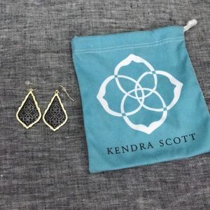 Kendra Scott logo earrings